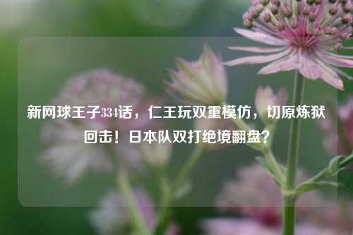 新网球王子334话，仁王玩双重模仿，切原炼狱回击！日本队双打绝境翻盘？