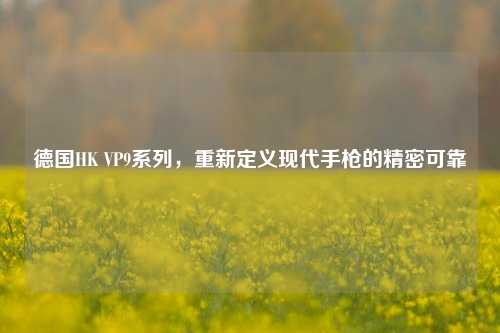 德国HK VP9系列，重新定义现代手枪的精密可靠