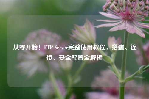 从零开始！FTP Server完整使用教程，搭建、连接、安全配置全解析