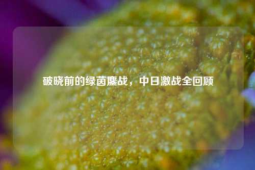 破晓前的绿茵鏖战,中日激战全回顾