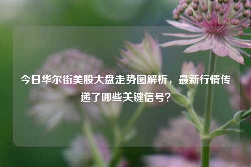 今日华尔街美股大盘走势图解析，最新行情传递了哪些关键信号？