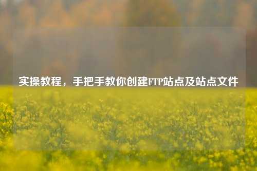 实操教程，手把手教你创建FTP站点及站点文件