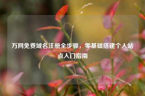 万网免费域名注册全步骤，零基础搭建个人站点入门指南