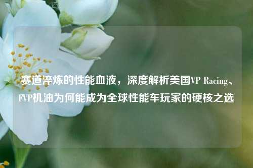 赛道淬炼的性能血液，深度解析美国VP Racing、FVP机油为何能成为全球性能车玩家的硬核之选