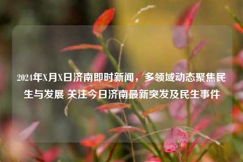2024年X月X日济南即时新闻，多领域动态聚焦民生与发展 关注今日济南最新突发及民生事件
