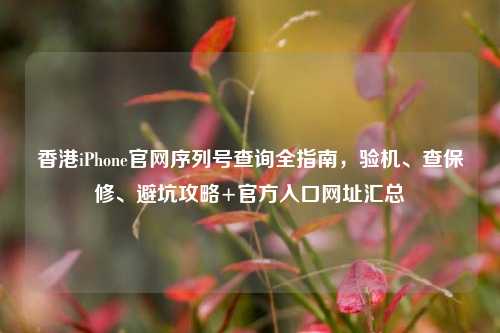 香港iPhone官网序列号查询全指南，验机、查保修、避坑攻略+官方入口网址汇总